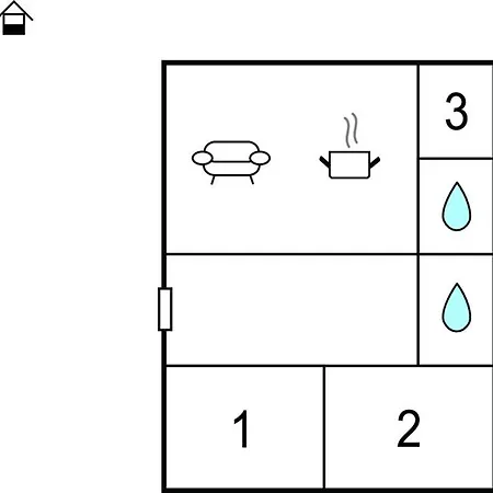 3 Bedroom Beautiful In Hébergement de vacances *