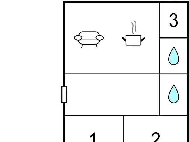 3 Bedroom Beautiful In Feriehus *